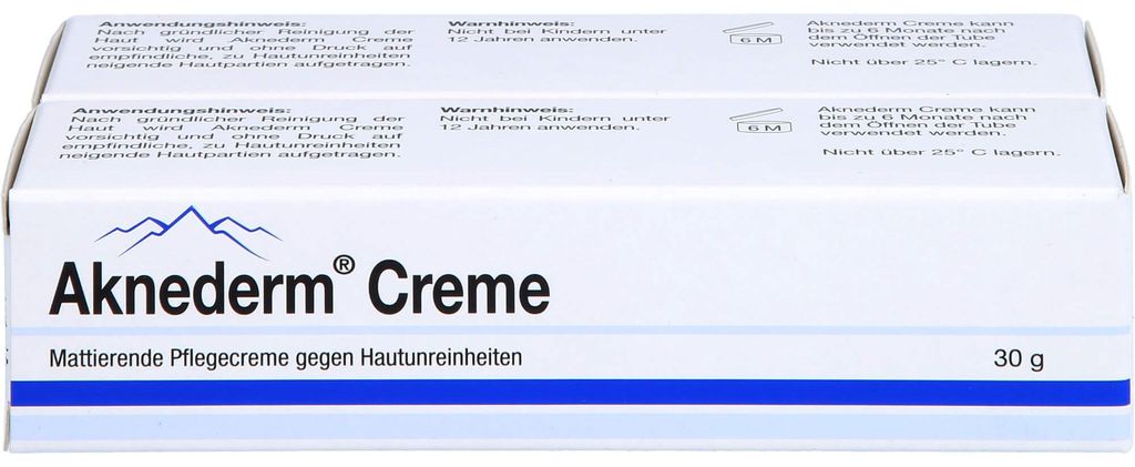 AKNEDERM Creme 2X30g PZN 17212249