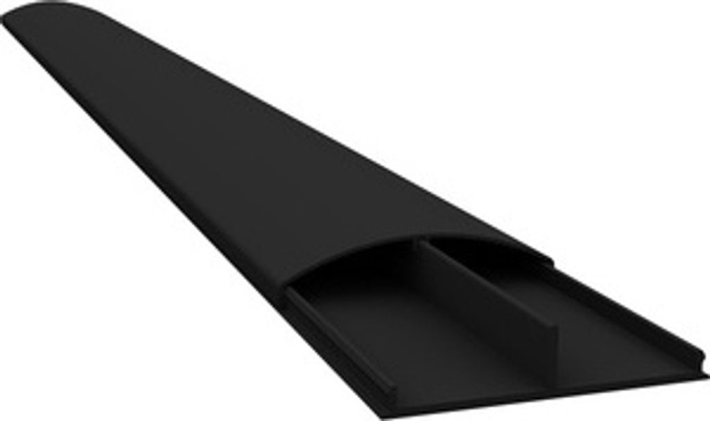 MULTIBRACKETS Multibrackets M Kabelabdeckung SS Schwarz 75mm B - 1100mm L