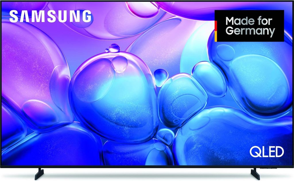 Samsung Q6F 55" QLED 4K Smart TV (2025), 139,7 cm (55"), 3840 x 2160 Pixel, QLED, Smart-TV, WLAN, Schwarz