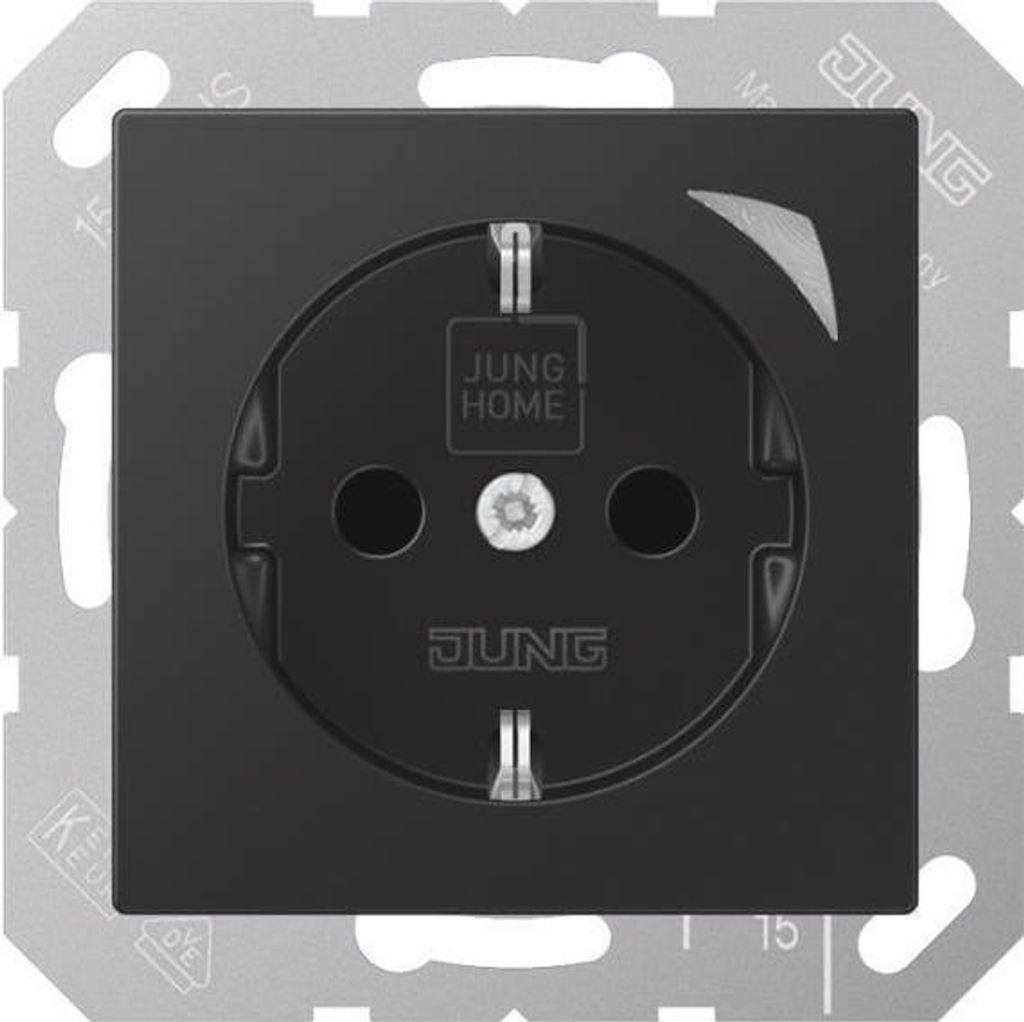 Jung HOME SCHUKO BTA1521SSWM Steckdose 1 (BTA1521SSWM)