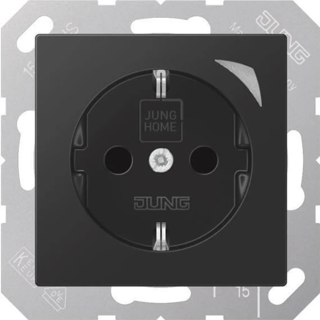 Jung HOME SCHUKO BTA1521SSWM Prise de courant connectée encastrable