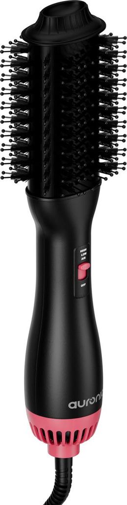 Auronic 4-in-1 Föhnbürste - Airstyler - Glätten, Locken, Extra Volumen und Bürsten - Multistyler - Lockenbürste - Warmluftbürste - 360 Grad F...