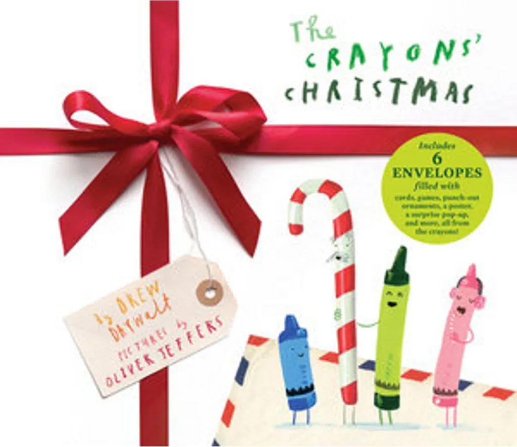 The Crayons' Christmas - Livre de Noël interactif avec lettres et jeux