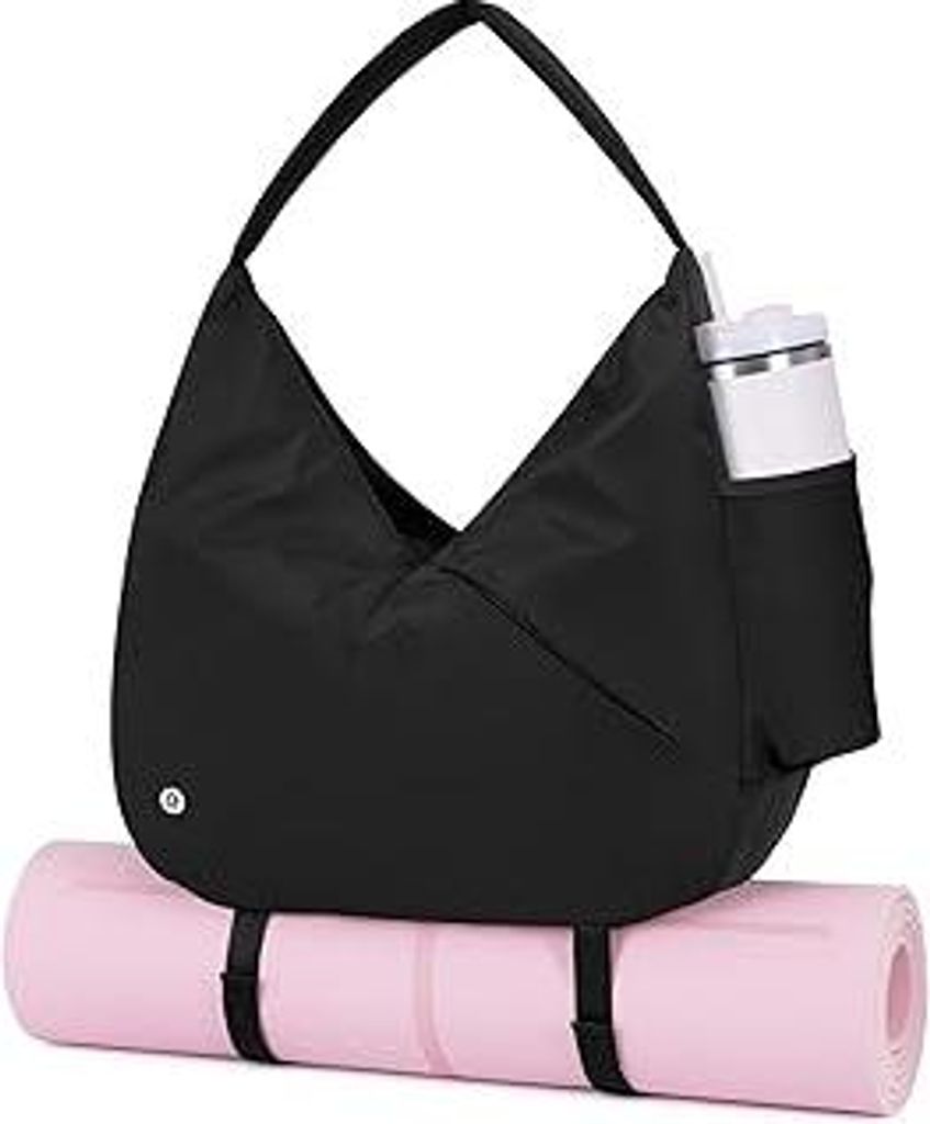 Ceneda Sporttasche für Damen Sport-Reisetasche mit verstecktem Yogamatten-Halter und Schuhfach Workout-Tanz-Tragetasche mit Nassfach Übernachtung...