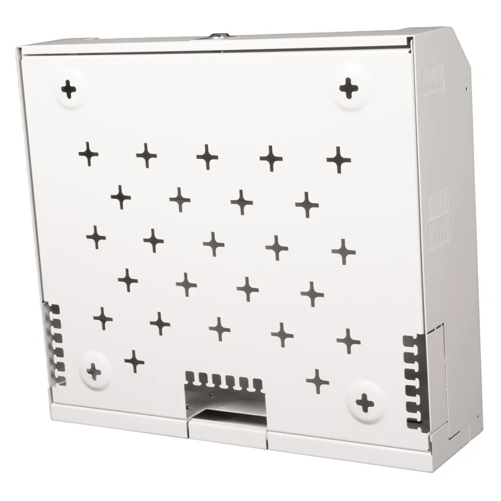 Coffret 19 pouces 5 UH compact ROLINE Basic en acier gris avec serrure