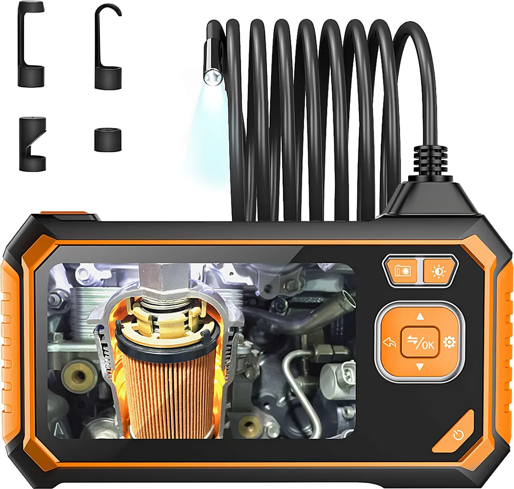 Caméra endoscopique Retoo Full HD IP67 avec écran LCD 4.3 pouces