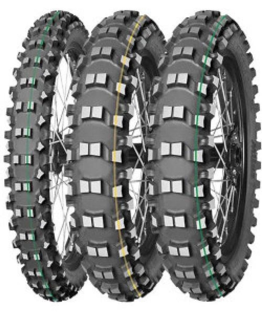 Mitas Motorradreifen car-tyres Terra Force-EX MH ( 90/100-12 TT 46M 2 gruen, Hinterrad, Mischung Super Soft )