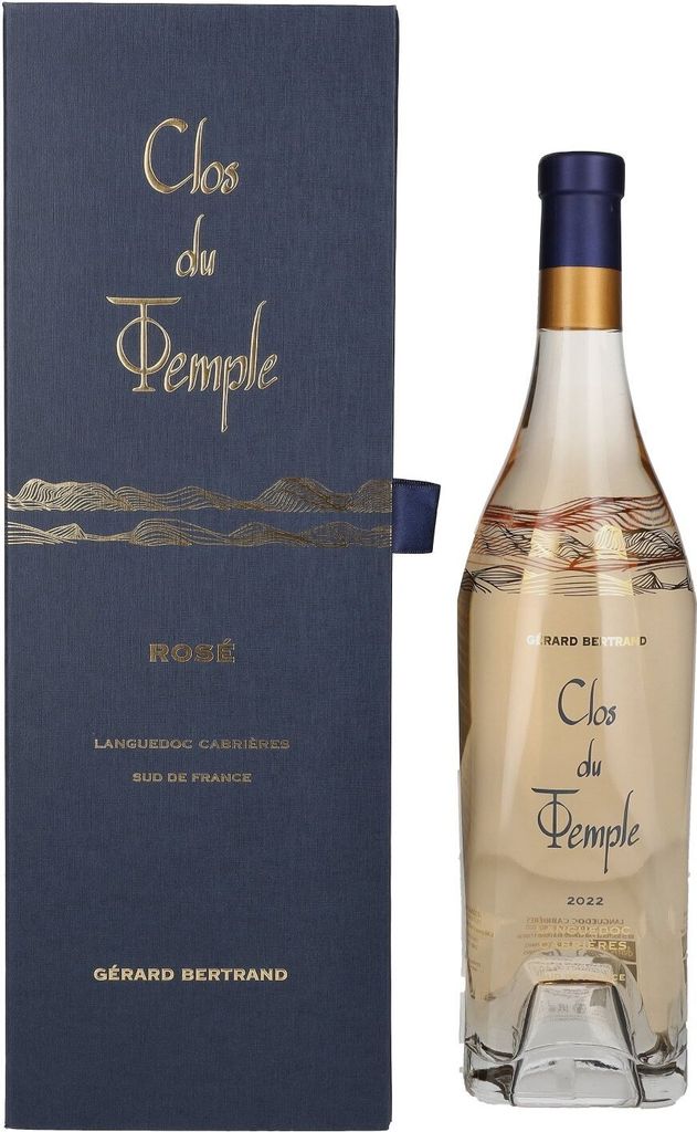 Gérard Bertrand Clos du Temple Rosé 2022 14% Vol. 0,75l in Geschenkbox