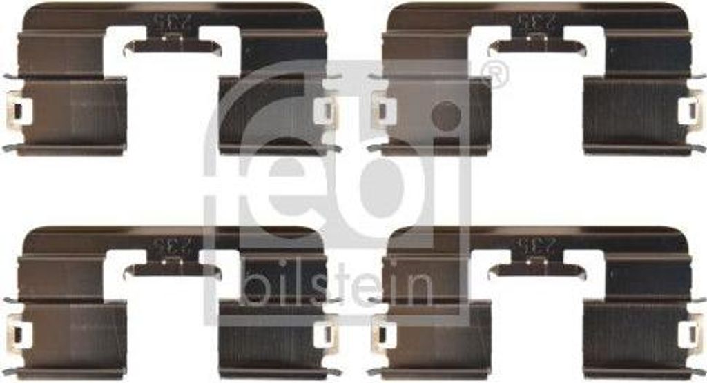 FEBI BILSTEIN 182255 Zubehörsatz, Scheibenbremsbeläge OE kompatibel mit Cruze, Orlando, Astra J