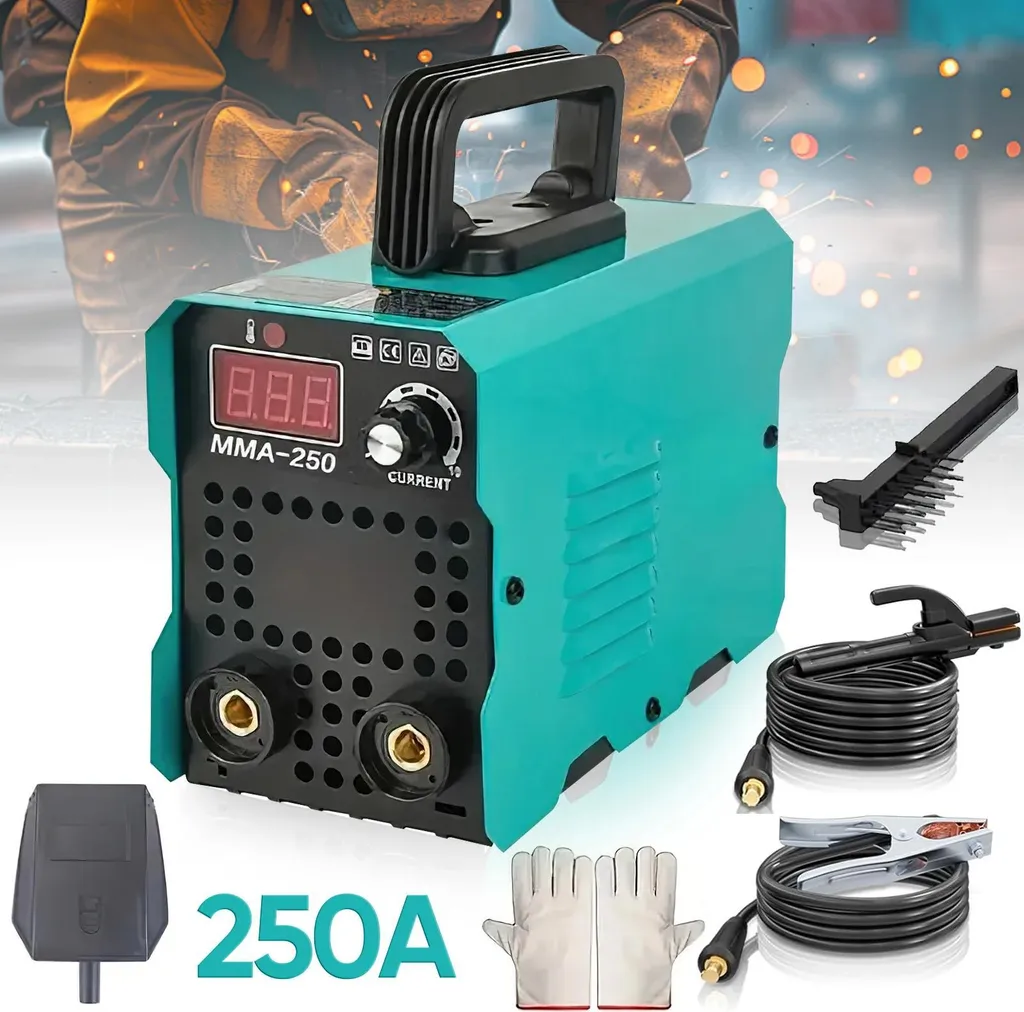 Saldatrice Inverter Professionale Portatile - Efficienza IGBT Spina UE