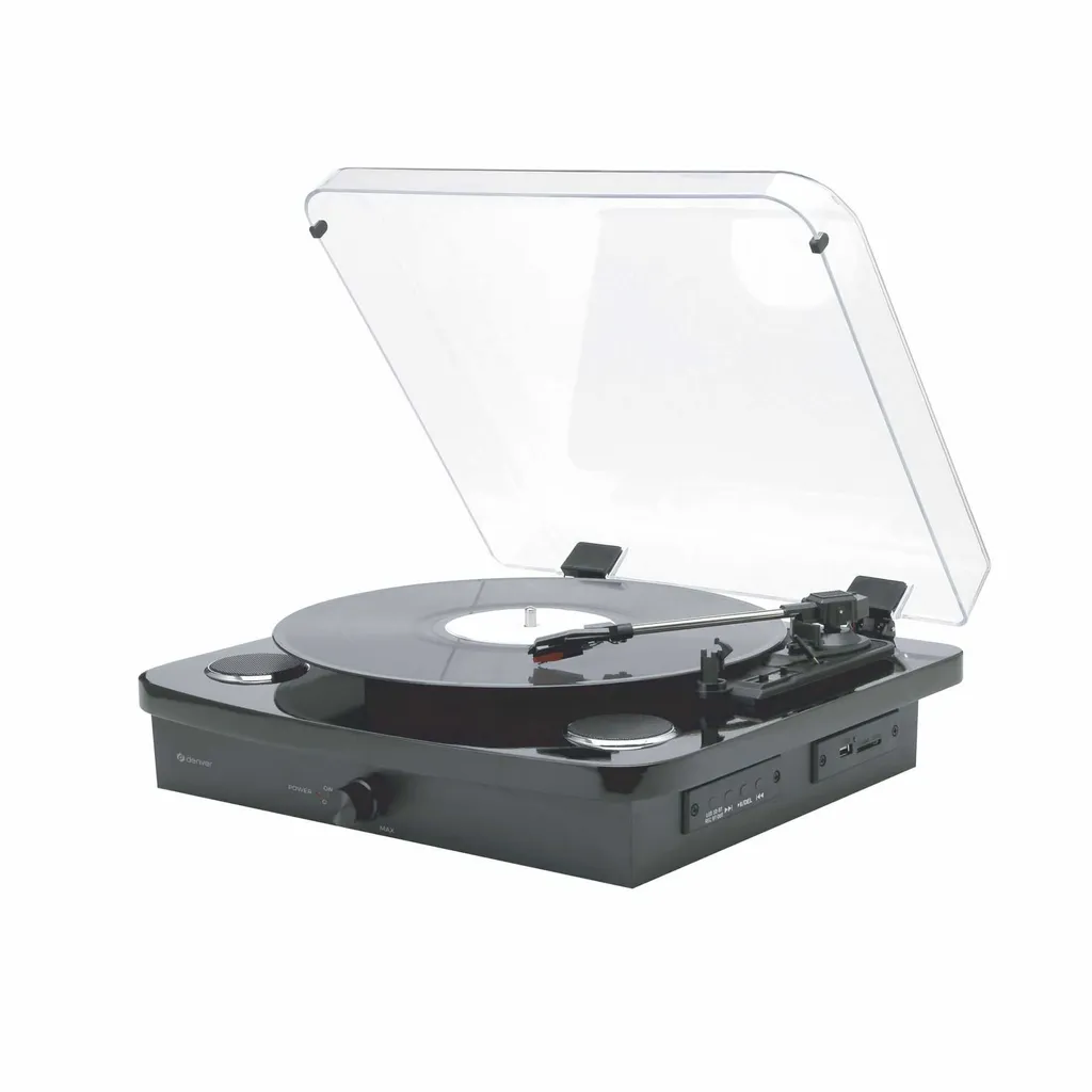 Denver VPL-230B Black Giradischi Vintage Moderno - Arredo e Audio
