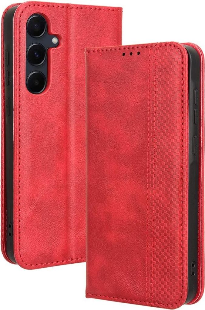 Samsung Galaxy A35 Hülle - Coverup Vintage Style Klapphülle Produktbild 