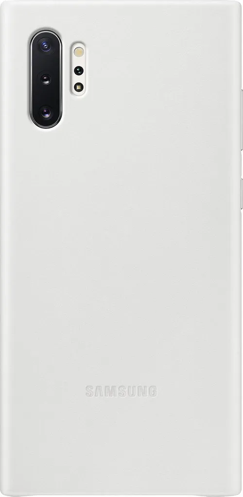 SAMSUNG EF-VN975LW Coque en Cuir Blanc pour Galaxy Note 10 Plus