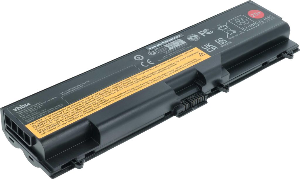 vhbw Akku kompatibel mit Lenovo ThinkPad T410i, W520, W510 Produktbild 