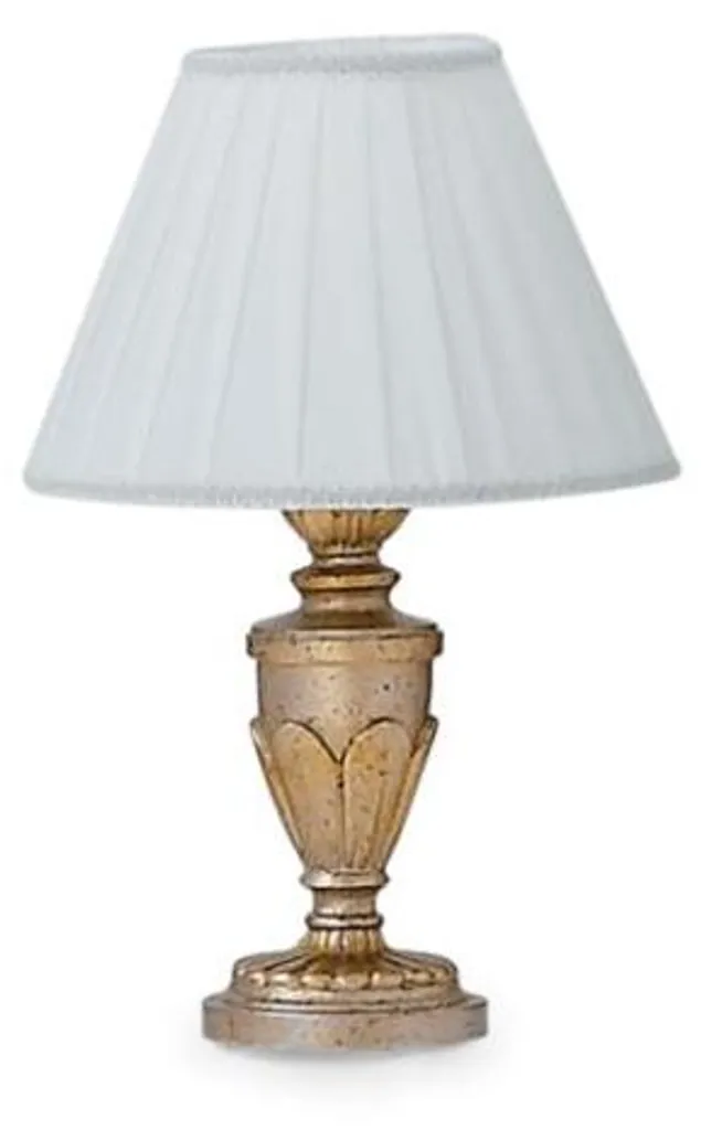 Lampe à poser DORA dorée et antique pour éclairage d'appoint salon
