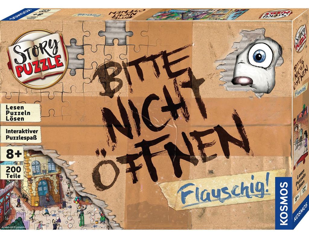 Storypuzzle - Bitte nicht öffnen - Flauschig! Produktbild 