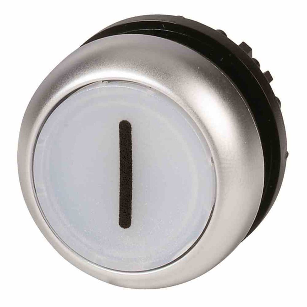 EATON Leuchtdrucktaster Front1f ws beleuchtb Ø22,5mm rnd