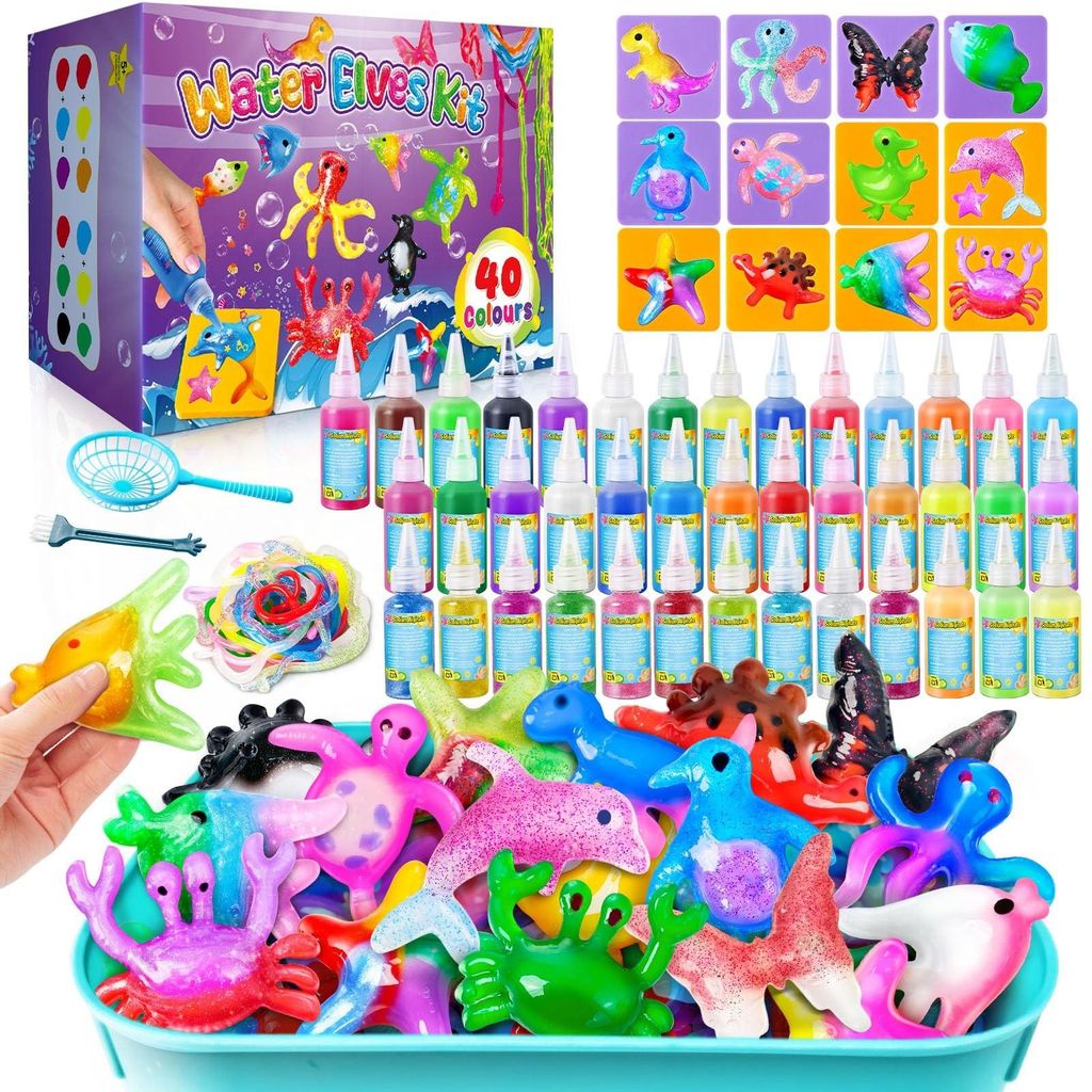 Solidchoice - Magic Water Elf Set met 40 Kleuren Aqua Gel Productafbeelding 