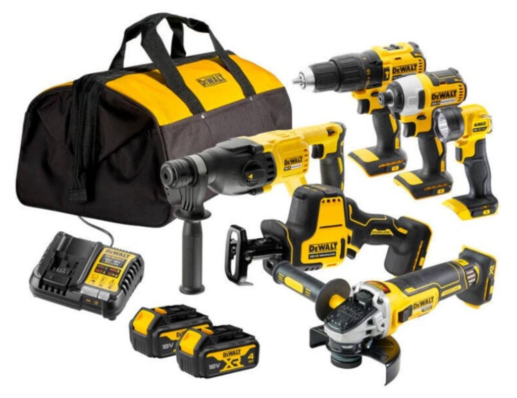 AKUMULÁTOROVÁ BEZKOMUTÁTOROVÁ SOUPRAVA DEWALT DCK607M2-QW Obrázek produktu 