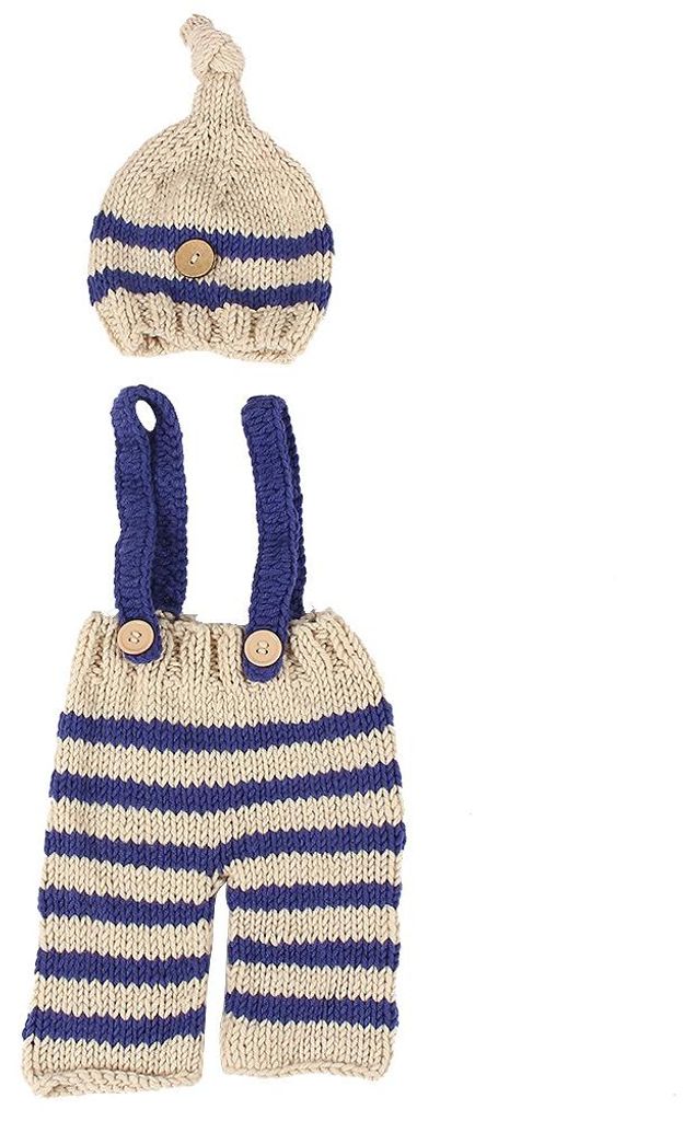 Baby-Kleidungsset, 2-teiliges Streifendesign für Kleinkinder, modische Outfits, Fotografie-Requisiten zum Aufnehmen unvergesslicher Fotos für Kle...