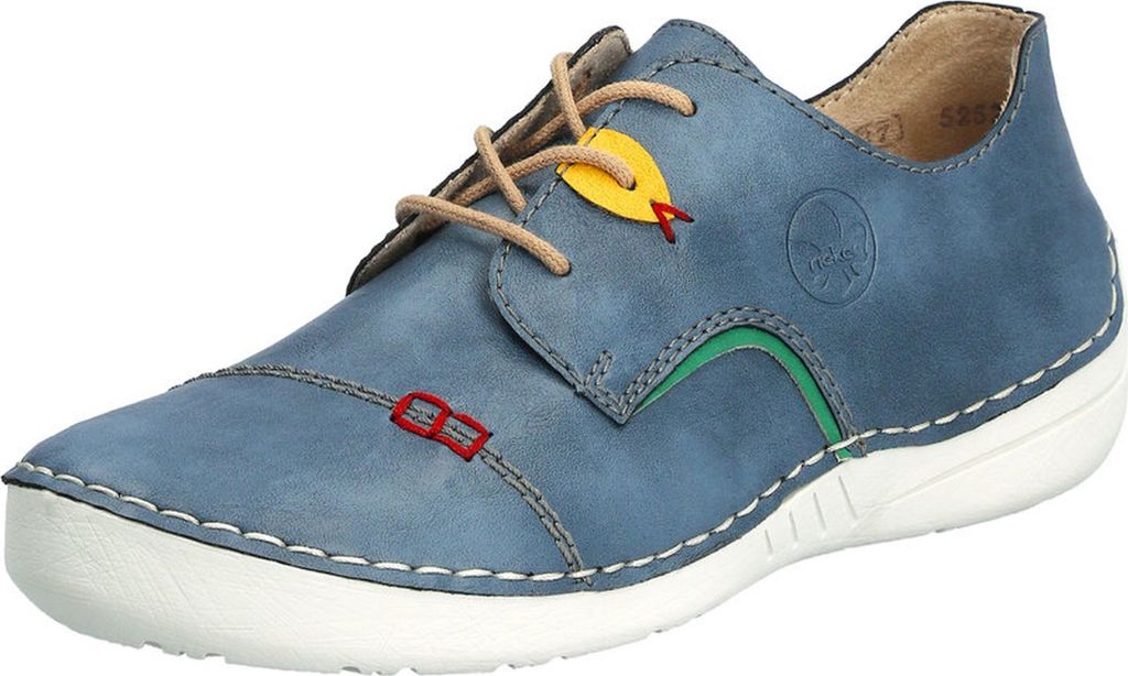 Rieker Damen Schnürschuh Halbschuh 52528, Größe:40 EU, Produktbild 5
