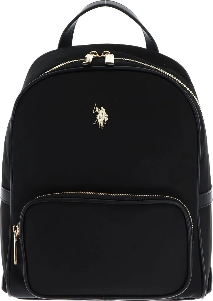 Sac à dos Houston U.S. POLO ASSN. Noir - Backpack Urbain de Qualité