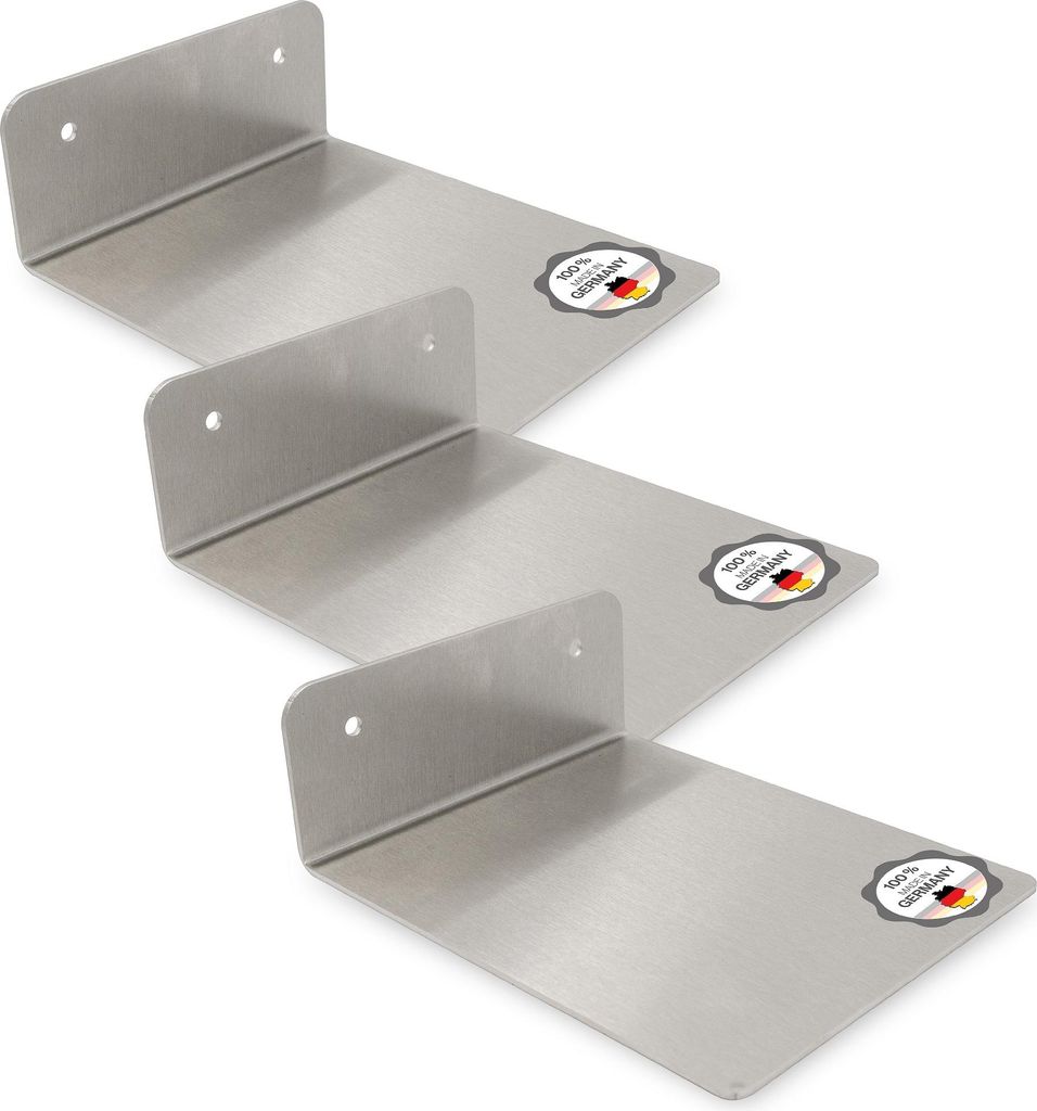 Unsichtbares Bücherregal 3er Set, 12x15cm Produktbild 