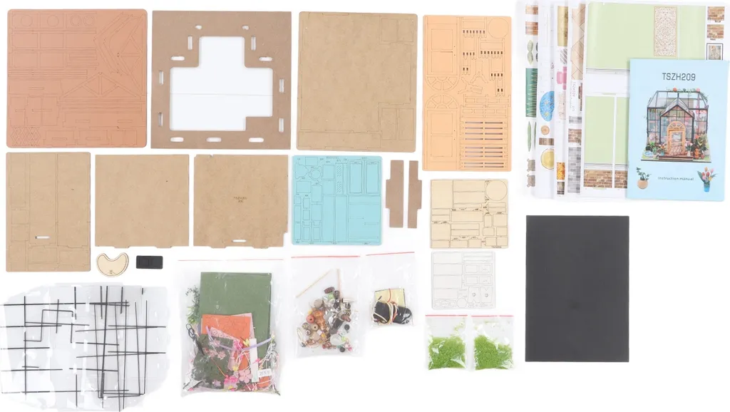 Anti-stress : kit DIY maison de poupée miniature pour adulte et ados 14+