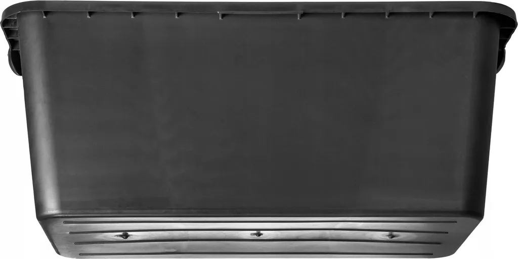 Bac à mortier rectangulaire 60 L - Auge de chantier robuste pour béton - 6