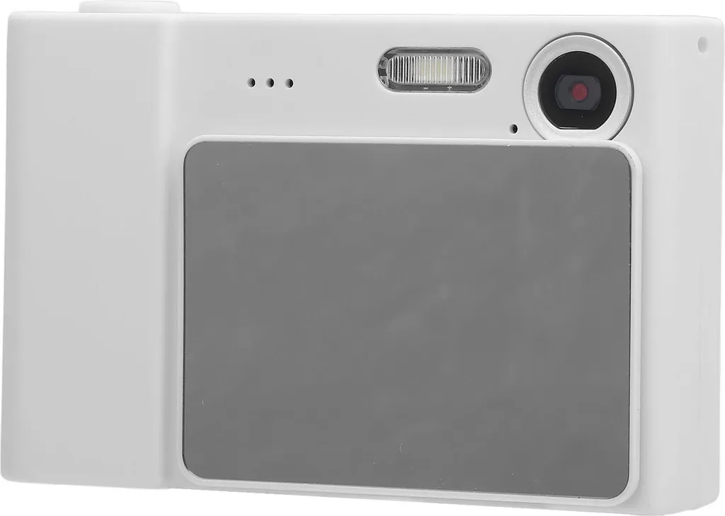 Appareil photo compact portable 48 MP avec lumière de remplissage et zoom
