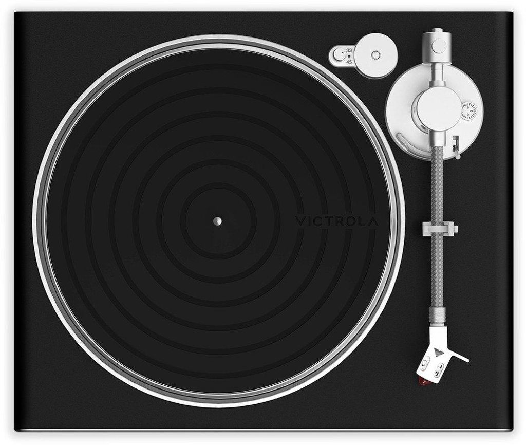 Victrola Hi-Res Carbon, platenspeler met riemaandrijving, Productafbeelding 