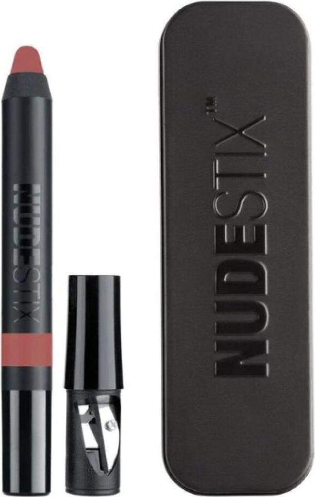 Nudestix Magnetic Matte Lip Color Lipstick Lip Liner Lip Stain 3-in-1 Multi Use Makeup Pencil Long Lasting Pigment Kiss Proof Smudge Proof Waterpro...
