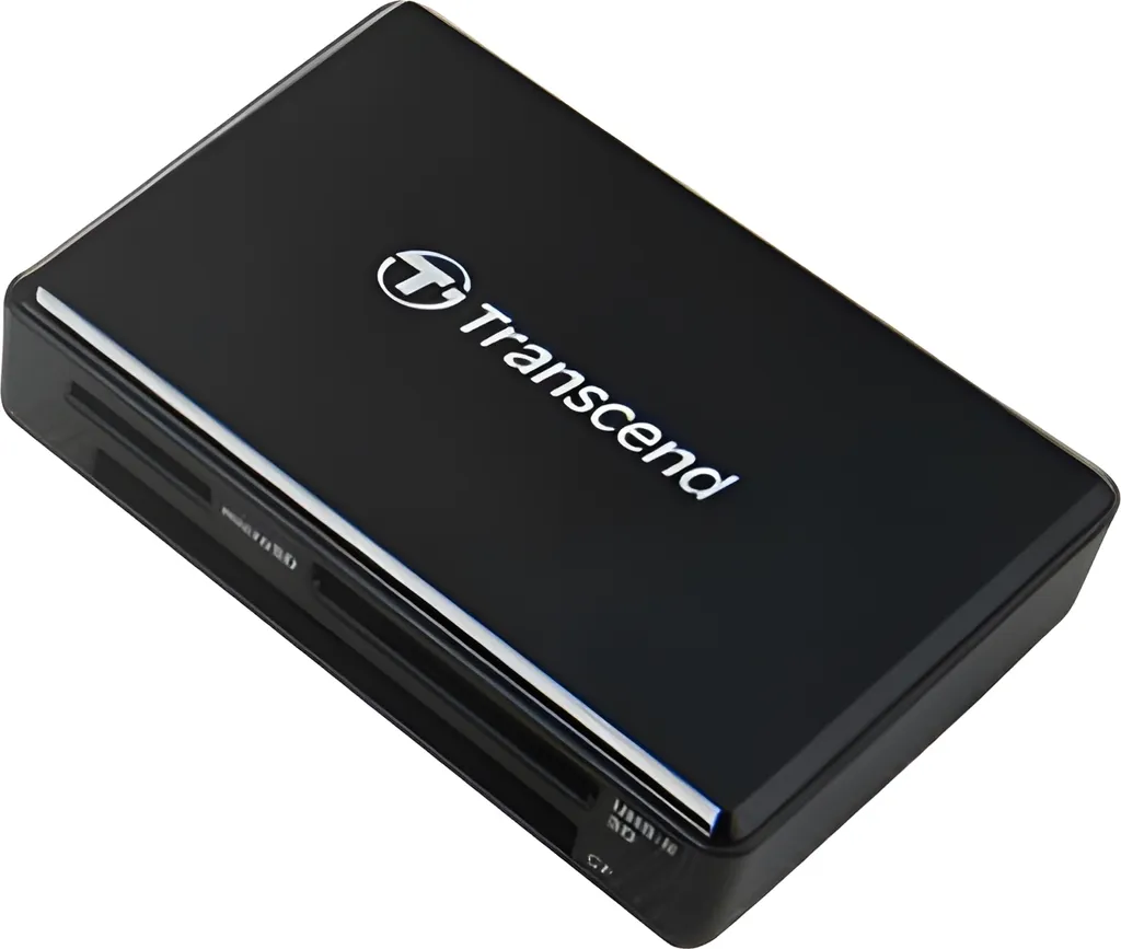 Transcend RDF9 - Lettore di schede - All-in-one (SDHC UHS-I, SDXC UHS-I, microSDHC UHS-I, microSDXC UHS-I, SDHC UHS-II, SDXC UHS-II, CF UDMA) - USB 3.1 Gen 1
