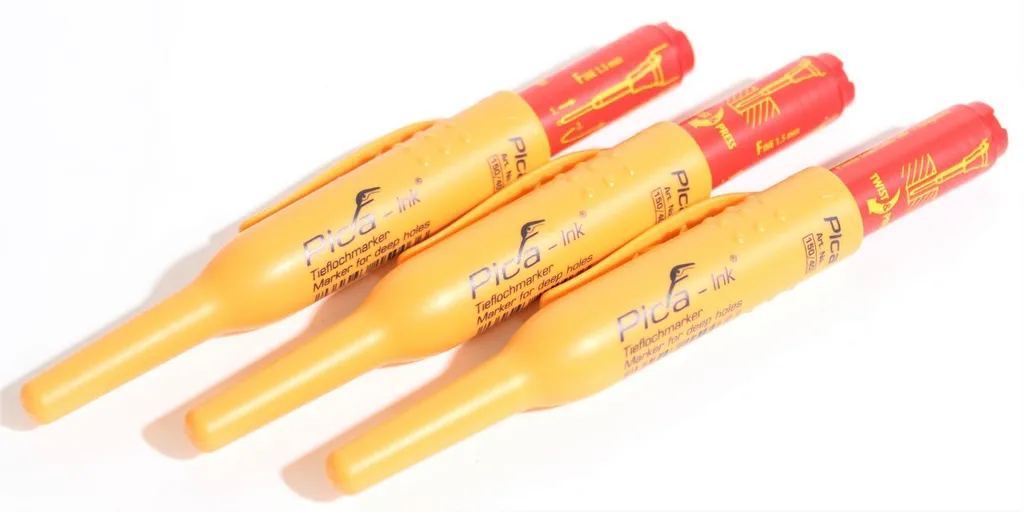 Kit 3 Marcatori Picard Fori Profondi: Inchiostro Permanente Professional