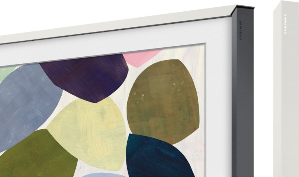 Weißer Rahmen 32 Zoll für The Frame (2020)