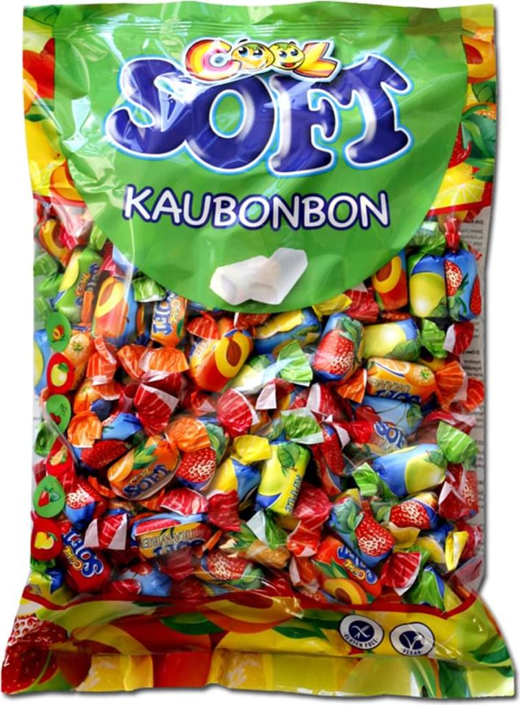 Cool Soft Chewy Ovocná príchuť 6 rôznych druhov podstielok Obrázok produktu