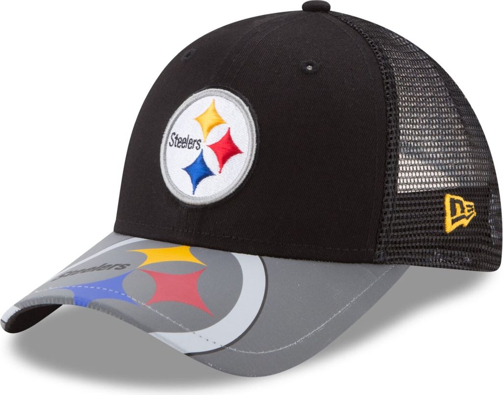 New Era Trucker Snapback Cap REFLECT Pittsburgh Steelers