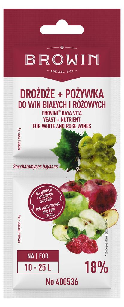 Browin Bayanus-Hefe + Nährsalz - Weiß- Und Roséweine Produktbild 