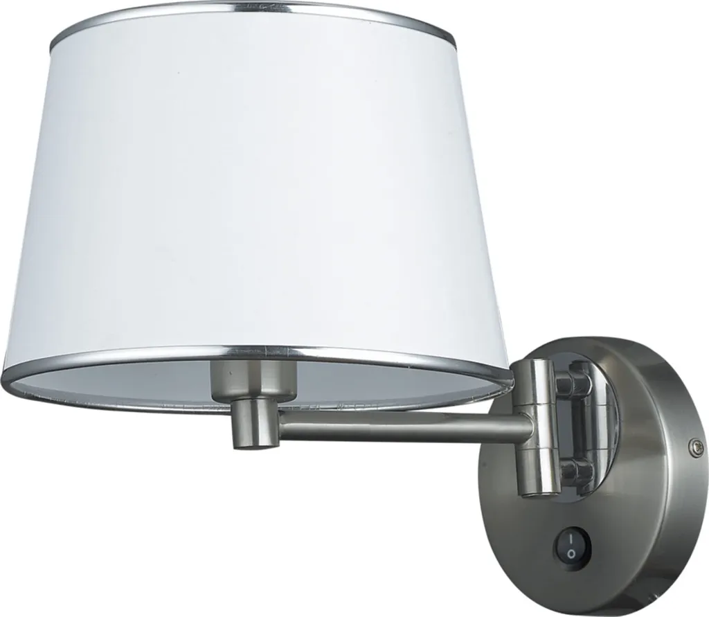 Applique murale IBIS argenté 21-00883 idéal pour couloir ou salon moderne