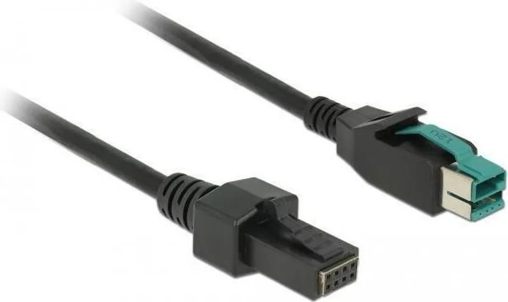 Câble USB 12V Blindé DELOCK 2.0m haute performance avec double prise 4 Pin - 2