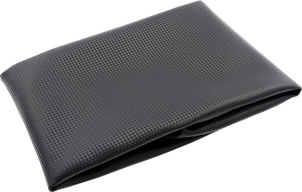 Sitzbankbezug Carbon/schwarz, kompatibel für Piaggio NRG MC3 Roller Ersatz Bezug