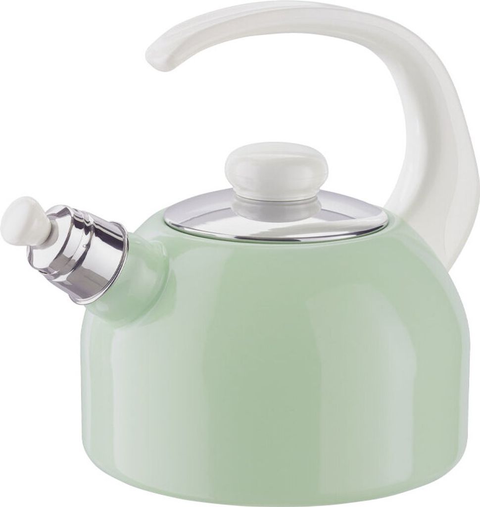 Fluitketel - Geëmailleerd staal - 1.1 liter - Zwart onyx | bol
