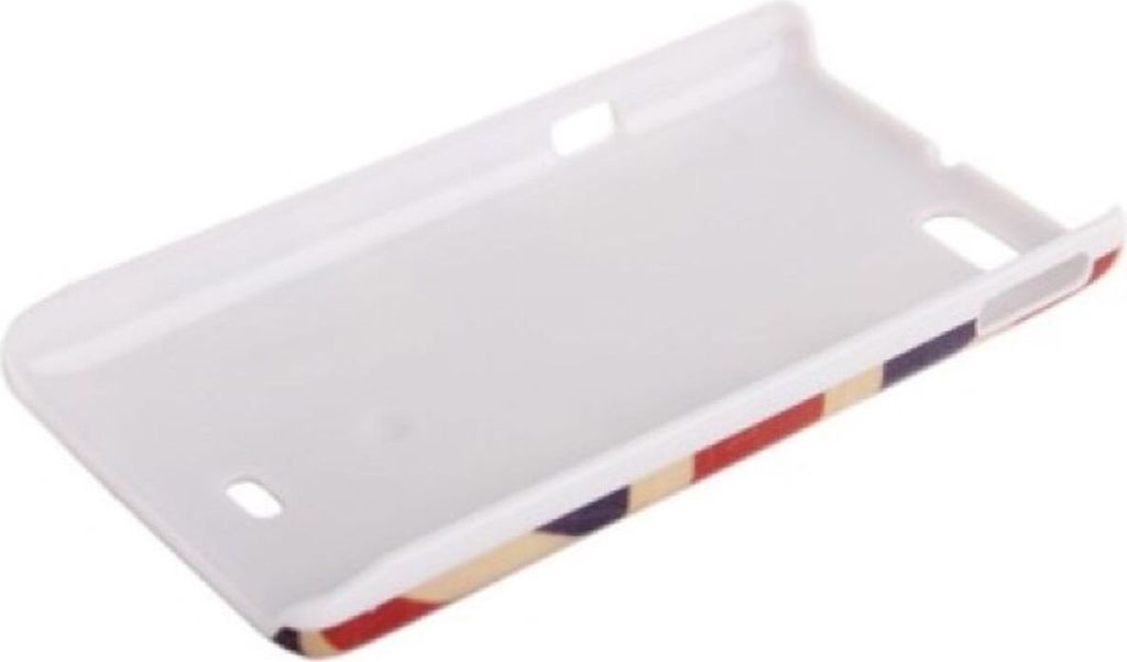 Hard Case Hülle Retro Fahne für Handy Sony Xperia miro ST23i