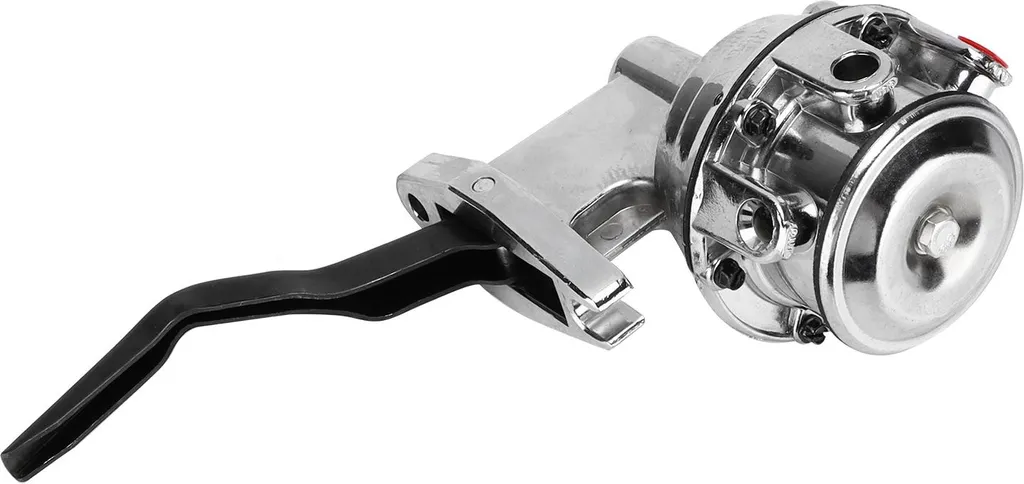 Pompe à essence mécanique en aluminium chromé pour blocs V8 Cleveland
