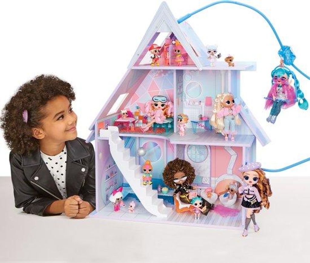 Lol Omg Hotel Kalinga Lol Surprise Chalet Winter Disco LOL SURPRISE DOMEK  ZIMOWY SNOW CHALET+LALECZKA+AKCESORIA • Cena