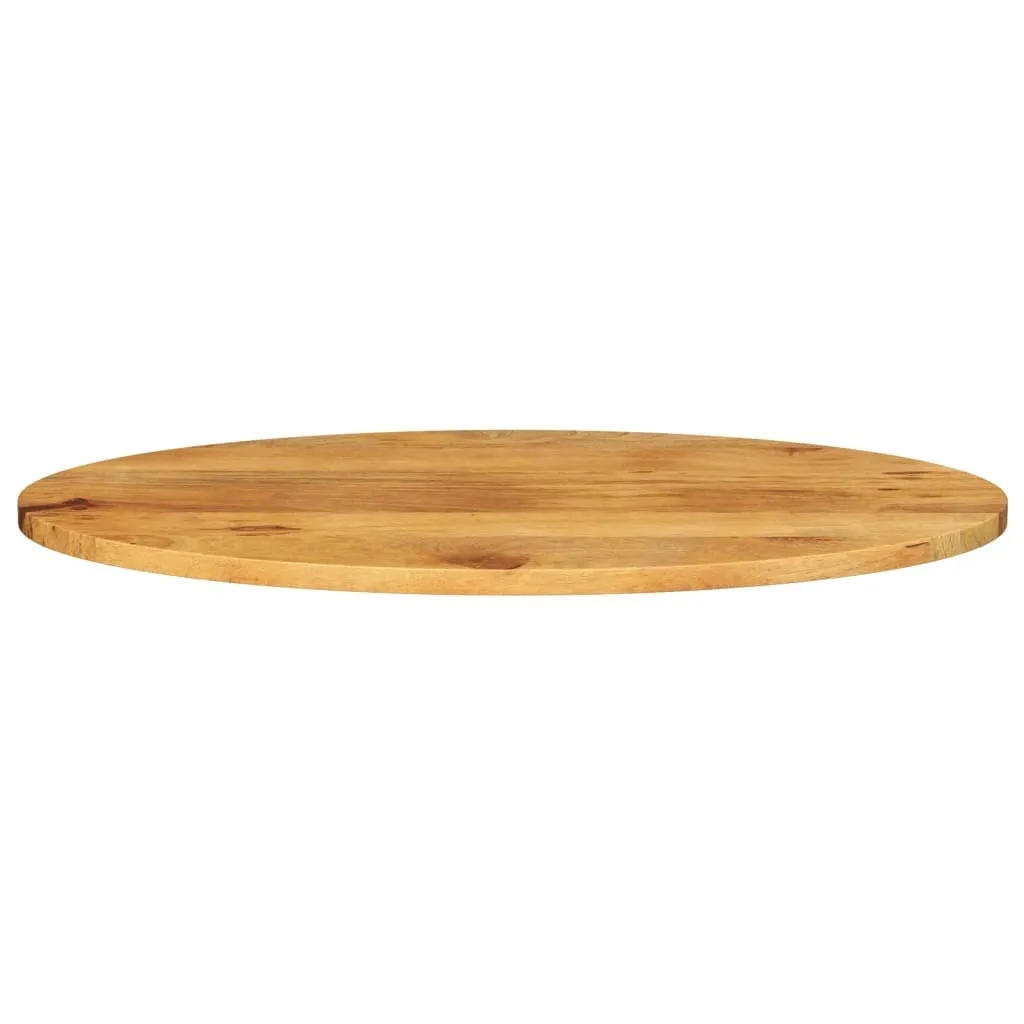 Cuore in Legno: Piano Tavolo Ovale 140x50 cm Mango Massiccio