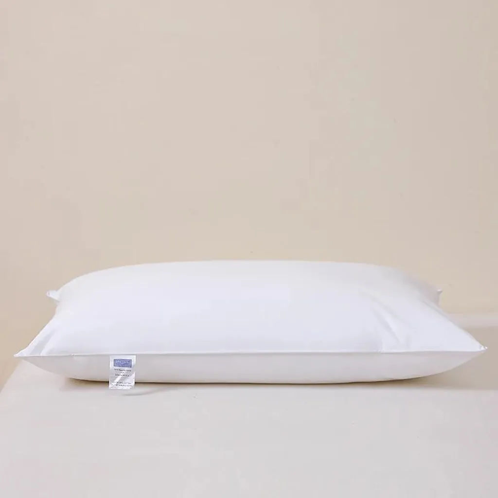 Coussin de lit 48x74 cm en coton et microfibre pour un sommeil profond