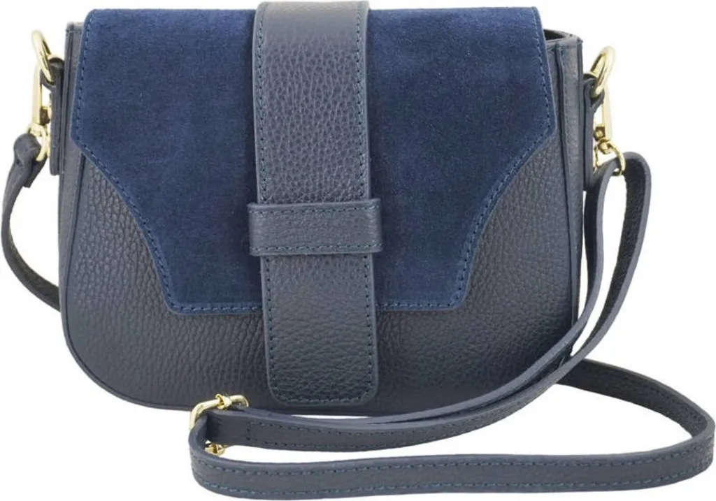 Sac messager en cuir bleu marine : fini le désordre au quotidien