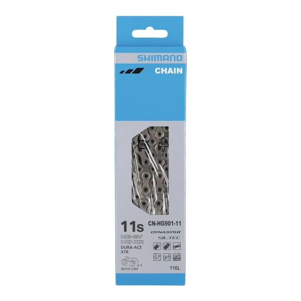 Réduisez les Bruits et l'Usure avec la Chaîne Shimano CN-HG901 11 Vitesses