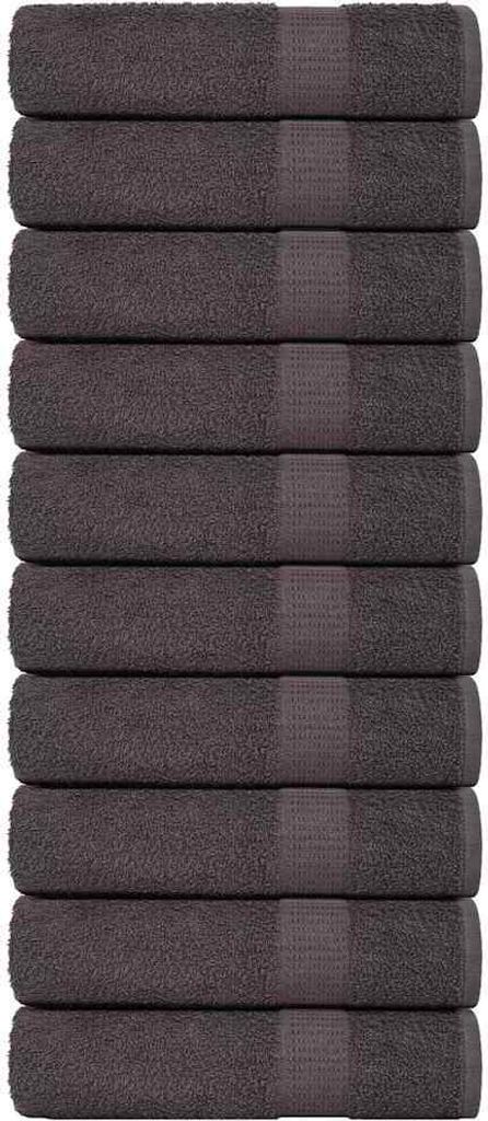 Handtücher FROGN 10 Stk. Anthrazit 50x100 cm 360 g/m²